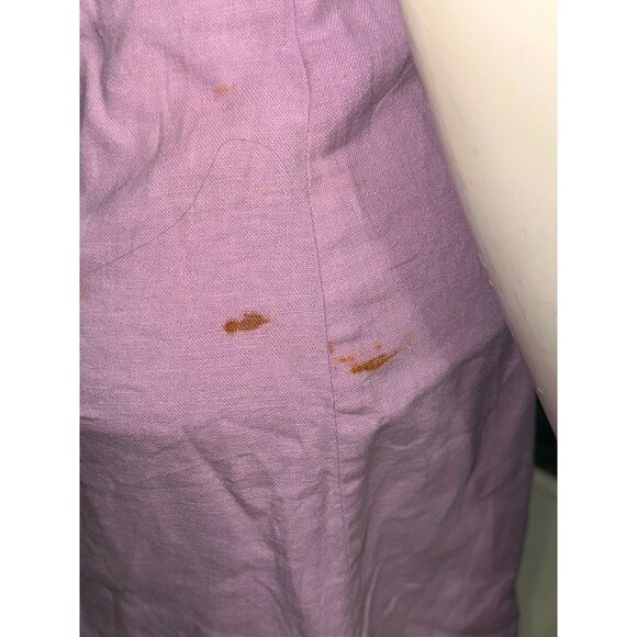 Abercrombie Fitch Lavender Halter Dress Small Y2K Vintage Mini Smocked RetroCore - Picture 12 of 13